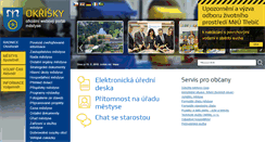 Desktop Screenshot of okrisky.cz