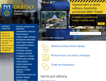 Tablet Screenshot of okrisky.cz